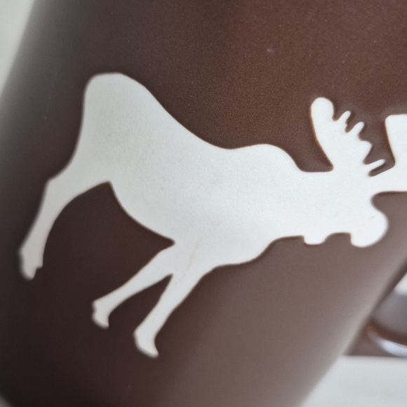 Starbucks Coffee Company 2009 New Bone China Brown/White Hot Beverage Moose Mug - Picture 9 of 9